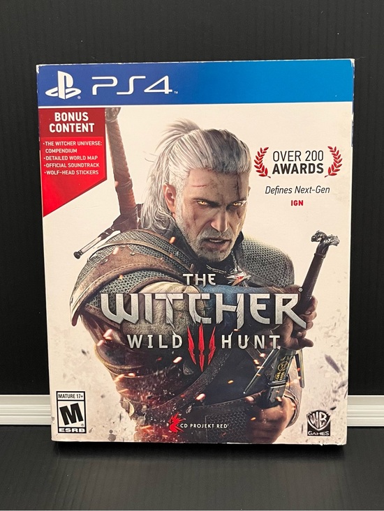 CD Projekt Red Other - The Witcher 3: Wild Hunt (2015) PlayStation (PS4) Complete & TESTED!